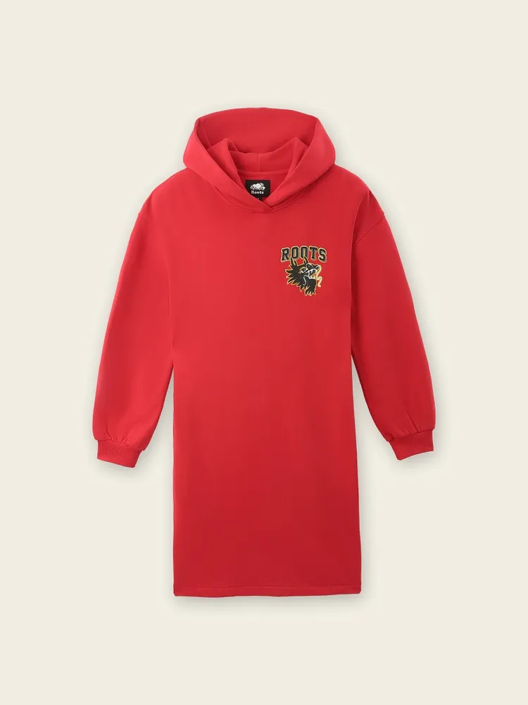 舞龍新春農曆新年系列連帽洋裝（女），3880元。品牌提供