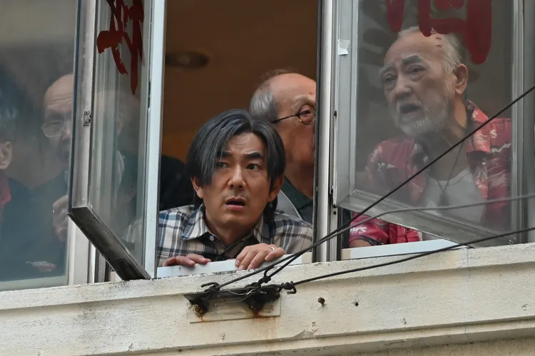 任賢齊看到郭富城頻笑場。華映提供