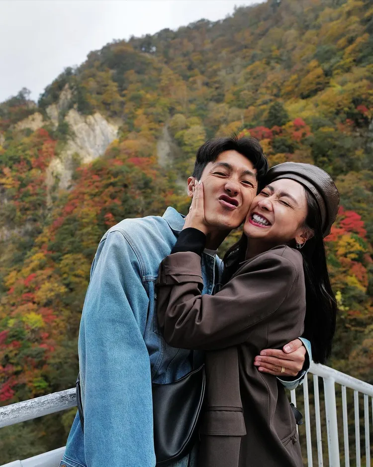 中川秀美與福哥。取自中川秀美IG