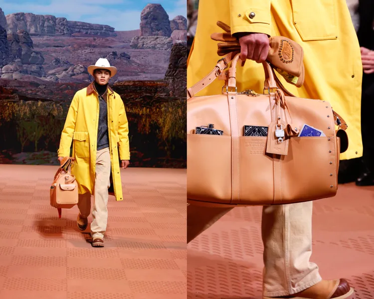 LV與Timberland推出聯名鞋款。品牌提供