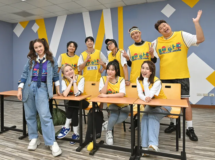 《綜藝3國智》加入節目擔任老師。台視提供