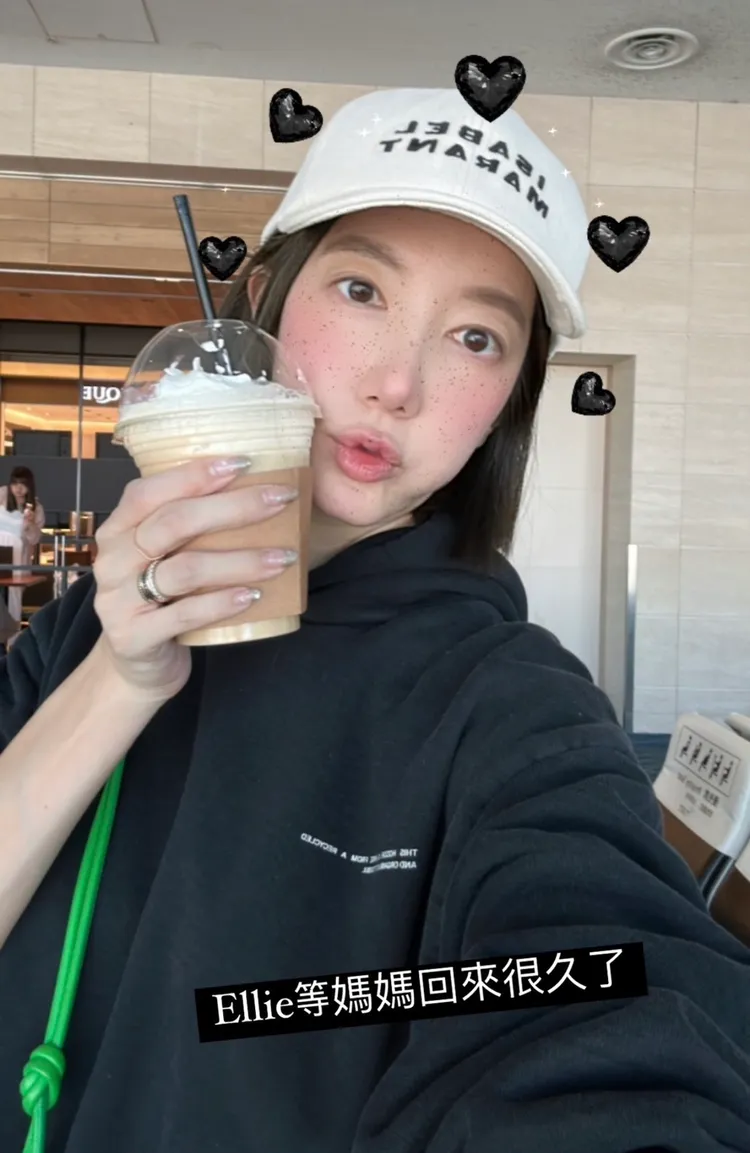 宋米秦返台也感受到女兒的想念。翻攝宋米秦IG