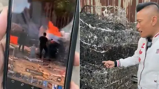 中市清潔隊回收床墊「外包商放火燒」 議員痛斥釀空污太離譜