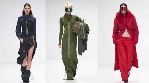 米蘭男裝周|K-WAY外套倒穿成開衩裙 拉鍊禮服竟由潛水衣製成