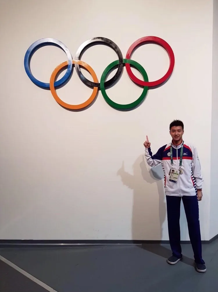江宏傑曾參與奧運賽事。江宏傑工作室提供