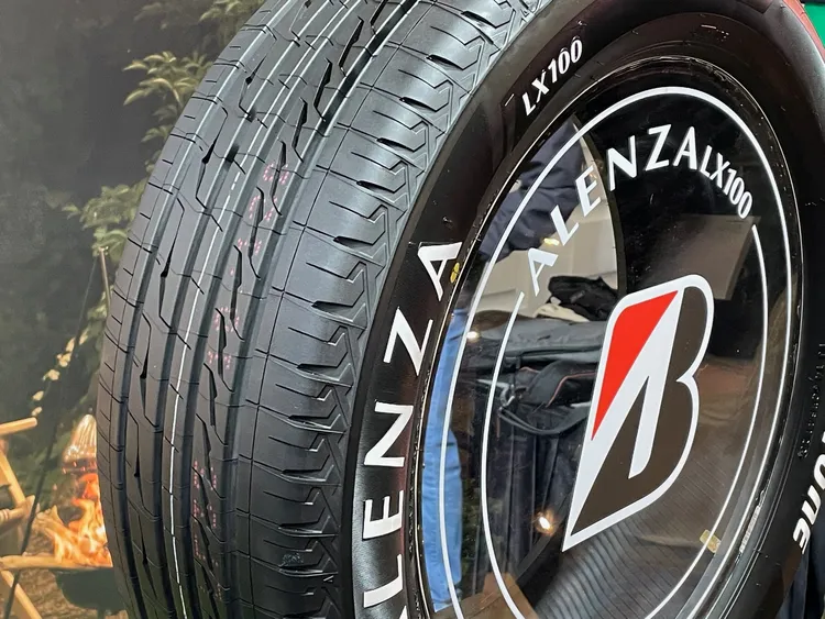 為達到符合頂級SUV水準的舒適性與靜謐性，日本普利司通輪胎特別為ALENZA LX100開發多項靜音技術使用。林浩昇攝