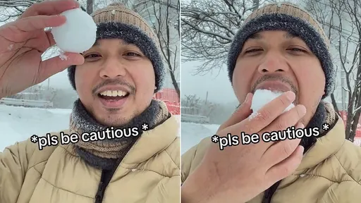 遊日本興奮「吃雪」 悔啊!他病症狂發毀了8天行程