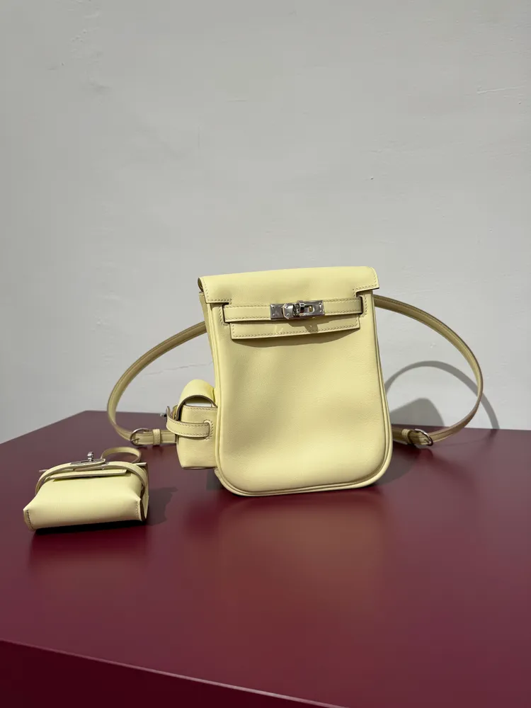 愛馬仕本季新推出的米爾頓黃色調。張家玲攝