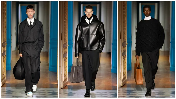 VALENTINO秋冬男裝系列。品牌提供