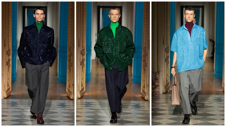 VALENTINO秋冬男裝具備柔軟、流動等特色。品牌提供