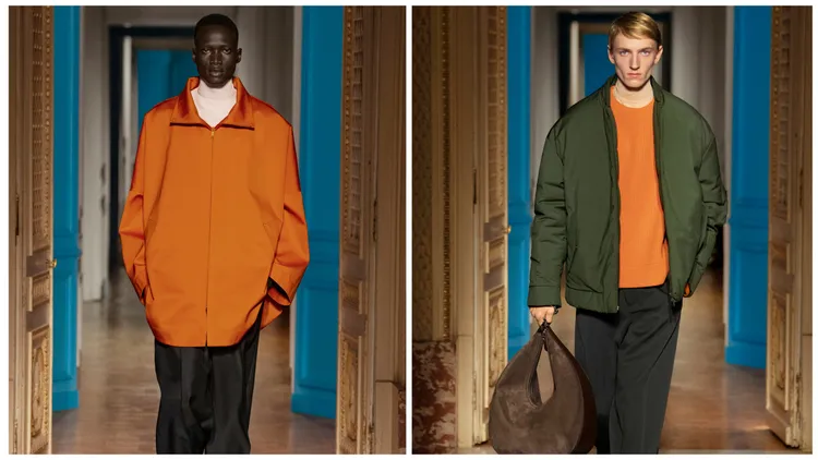 VALENTINO秋冬男裝系列。品牌提供