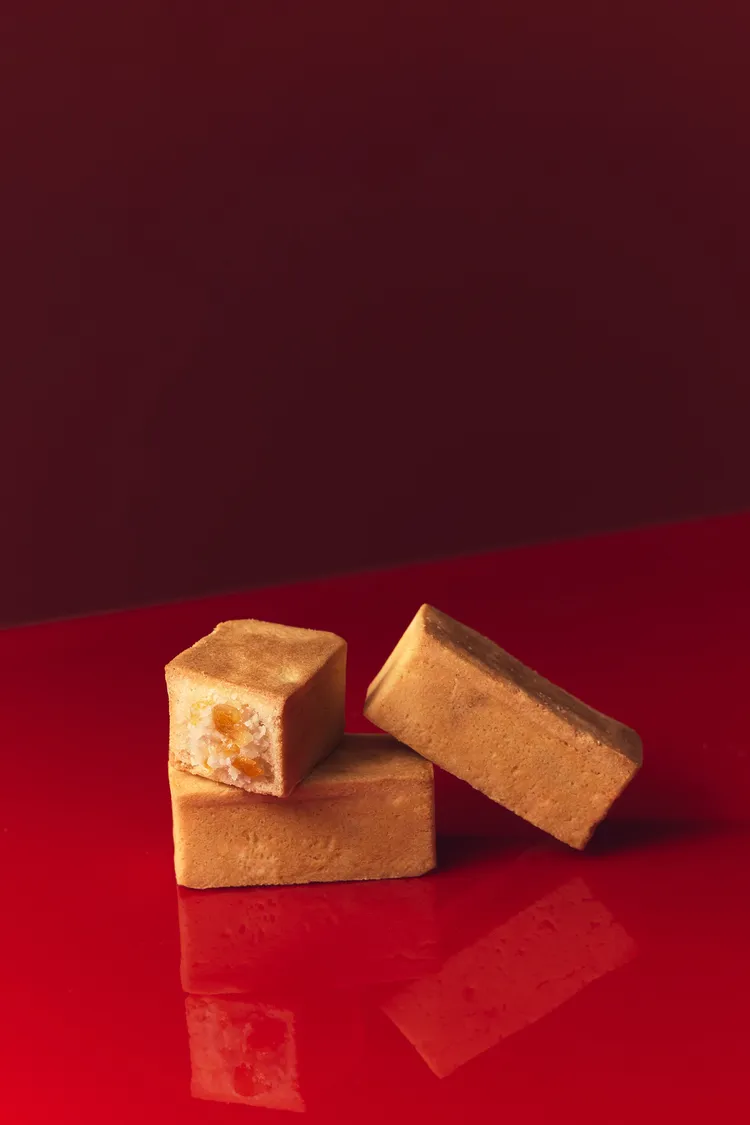 柑橘冬瓜糖酥利用酥餅將柑橘和冬瓜的風味包裹其中。品牌提供