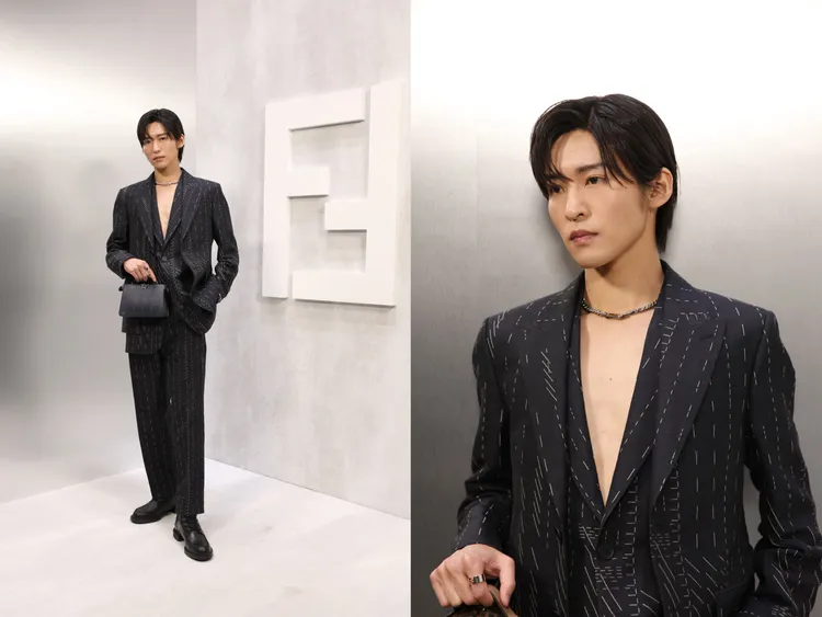 日本男星目黑蓮。品牌提供