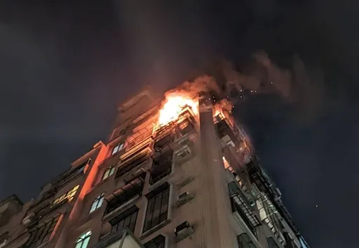 桃園龜山大樓惡火　婦人不幸命喪火海