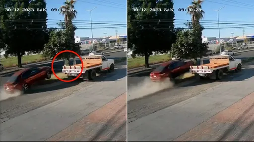 驚悚片｜窩分隔島休息等上班　「失控飛車撞頭」工人1死1傷