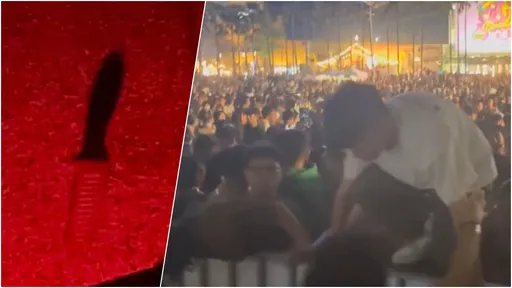 高雄跨年晚會真有刀!舞台旁民眾尋獲 高市警火速澄清