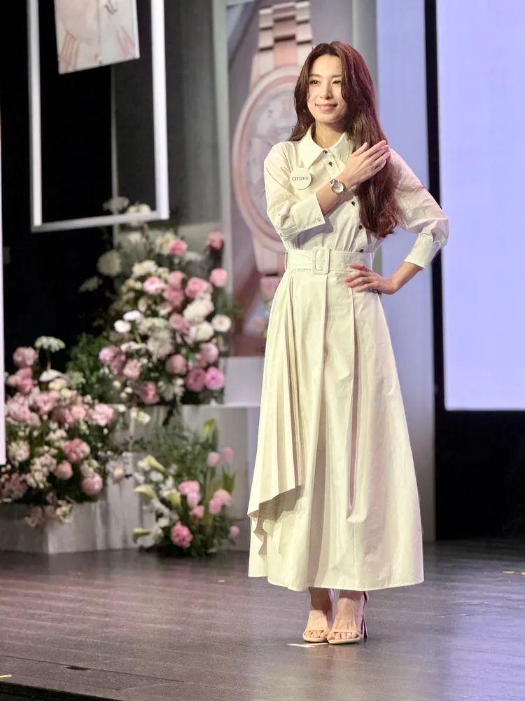 Hebe今出席腕錶活動。張家玲攝