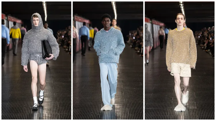 MSGM 2024秋冬男裝系列。品牌提供