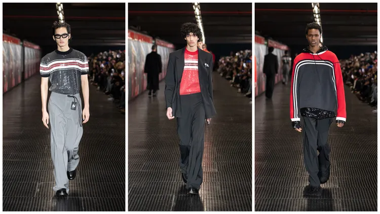 MSGM 2024秋冬男裝系列。品牌提供