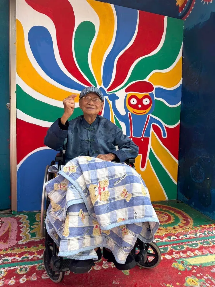 彩虹爺爺黃永阜昨辭世，家屬將於2月1日在台中市殯儀館告別式。市府提供