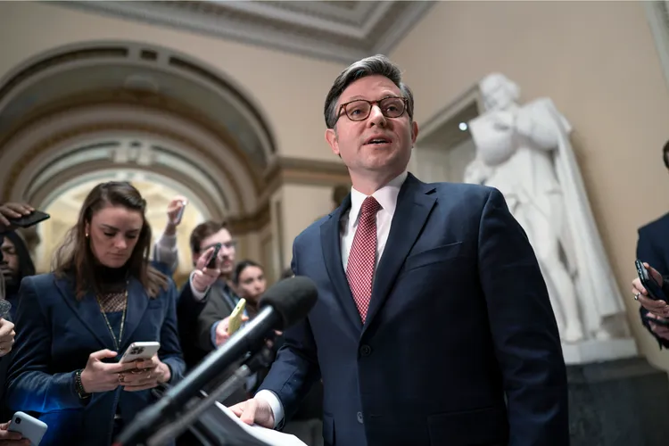 美國聯邦眾議院議長強生祝賀賴清德當選下任台灣總統。美聯社