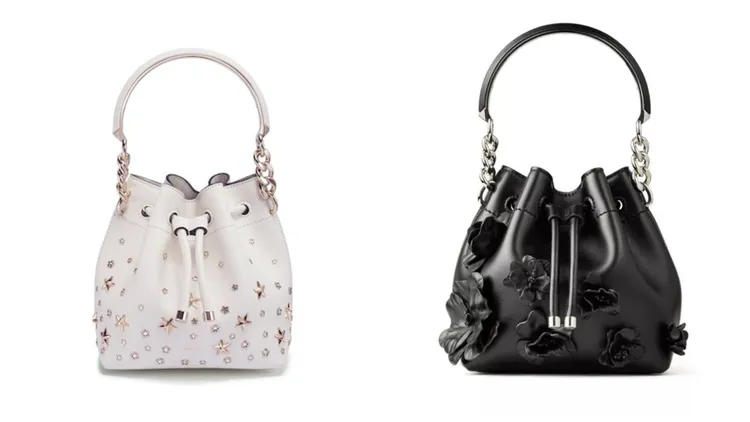 BON BON水桶包（左）7萬800元、BON BON水桶包（右）7萬2800元。品牌提供