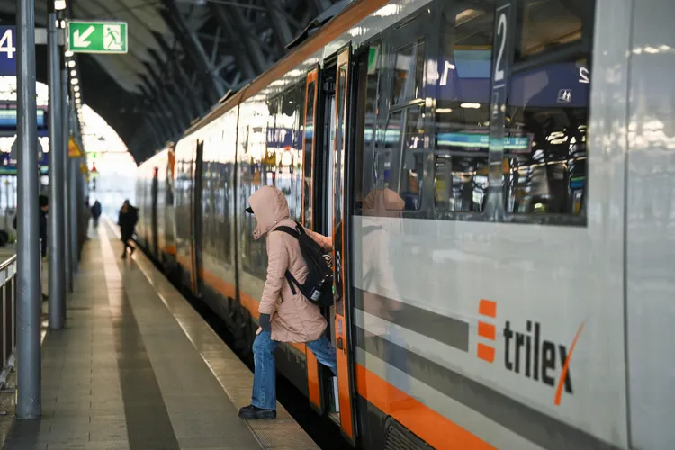 德勒斯登火車站。路透社