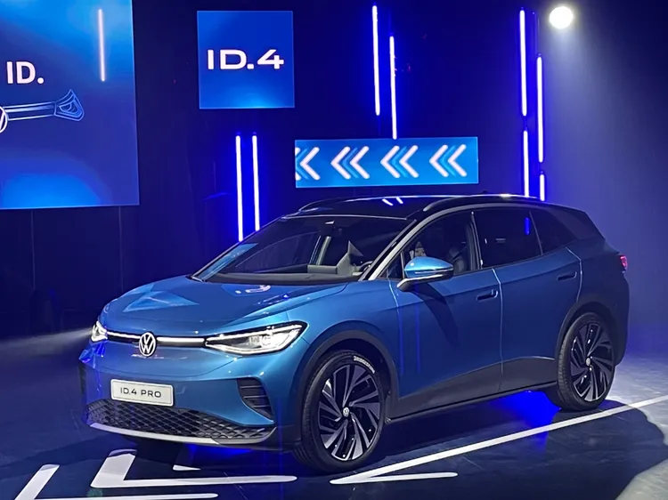 ID.4 Pro使用後驅馬達，輸出功率達210kW（286ps），最高續航里程可達到550公里。林浩昇攝