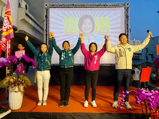 綠營台南立委再下一城!賴惠員自行宣布當選 開票後100分鐘即連任成功
