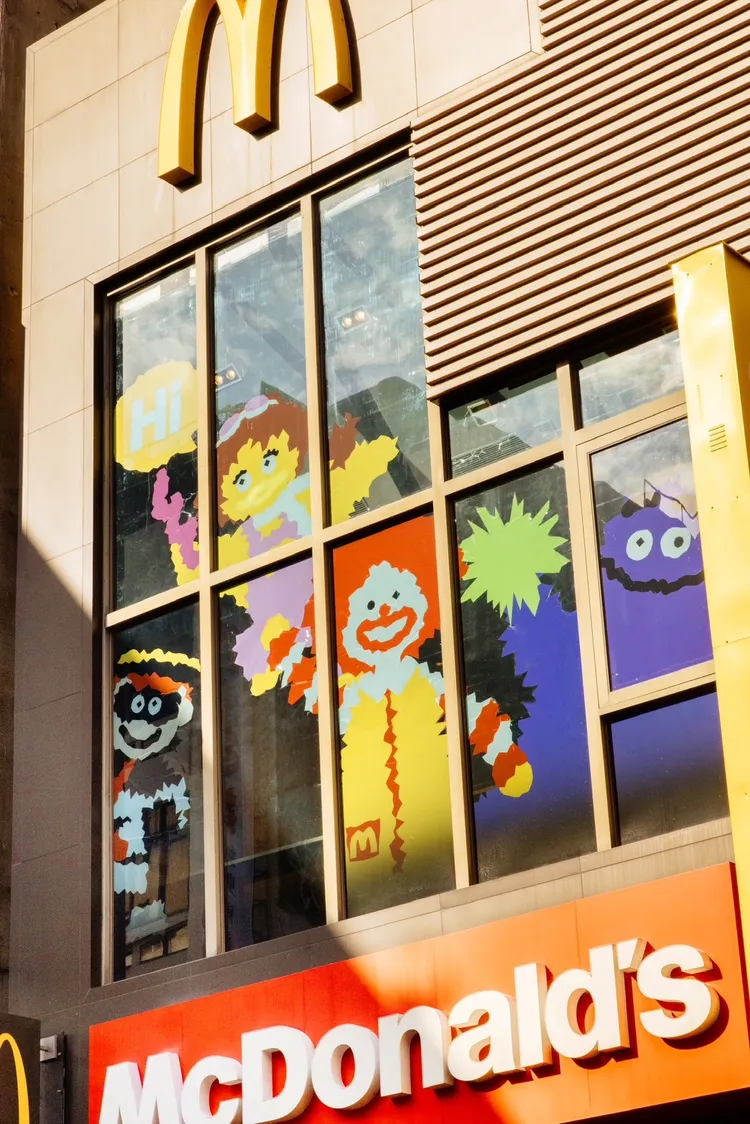 昆明店外觀。麥當勞提供