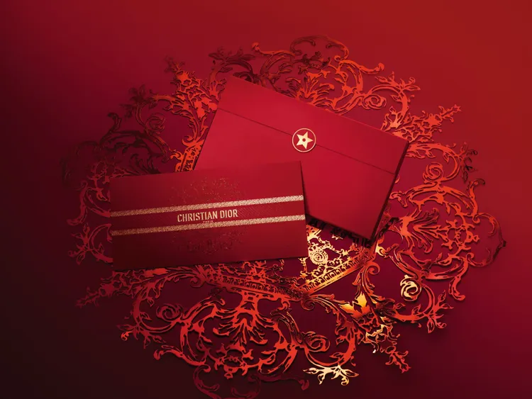 Dior新年新年限定紅包袋。品牌提供