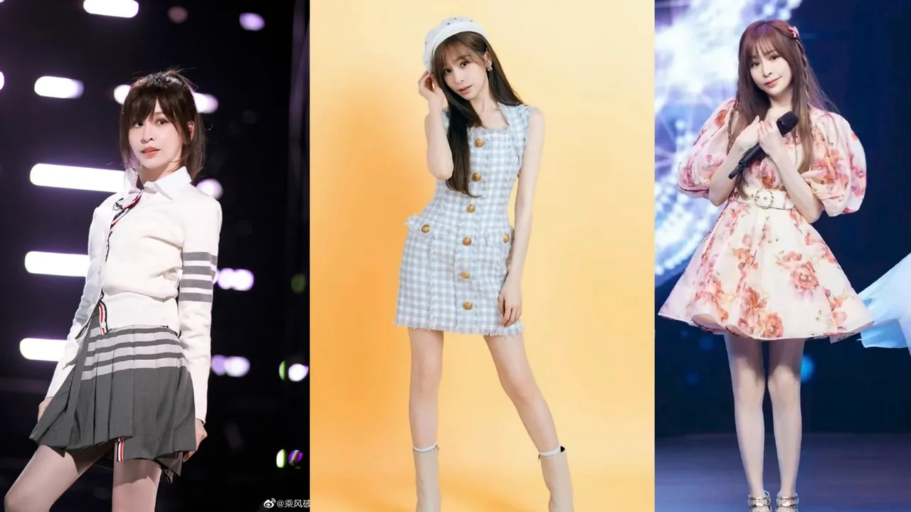 41歲的王心凌擁有少女般的外觀。翻攝小紅書、微博