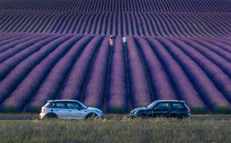 MINI Mayfield Edition配置的兩種車型，分別選用了不同的主色調進行配色。原廠照片