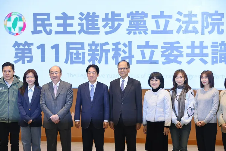 賴清德出席新科立委共識營。林林攝