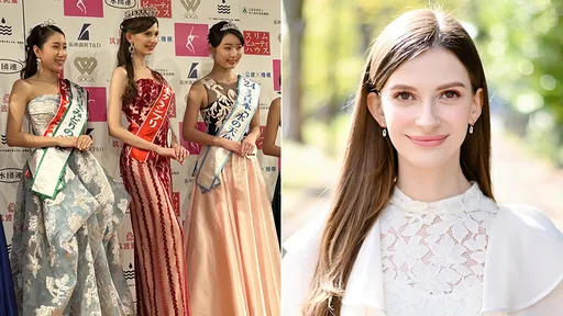 烏克蘭出身佳麗奪日本小姐后冠 「感謝能以身為日本人獲認可」