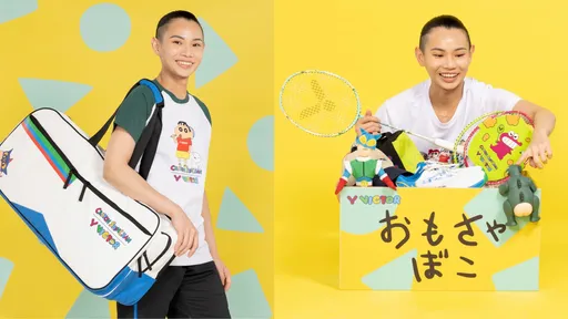 戴资颖打球装备有亮点! 带VICTOR蜡笔小新球拍萌翻全场