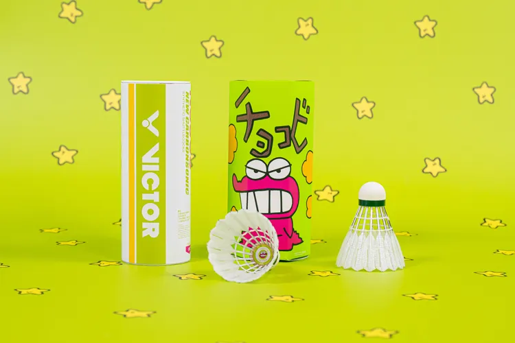 VICTOR X 蠟筆小新聯名人造球，300元。品牌提供