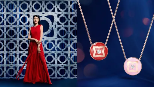 屬蛇的何穗伴De Beers過龍年 2限定項鍊入門價就能加持好運