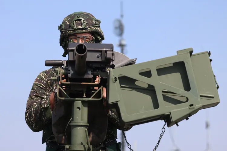 海軍執行「聯合火力打擊」演練。林林攝