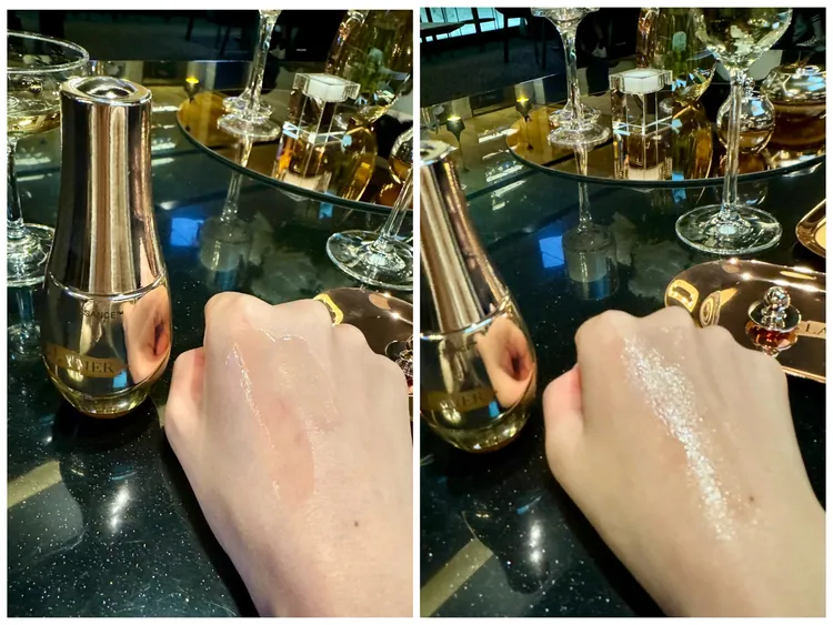 LA MER創世紀原晶逆時金萃。張家玲攝