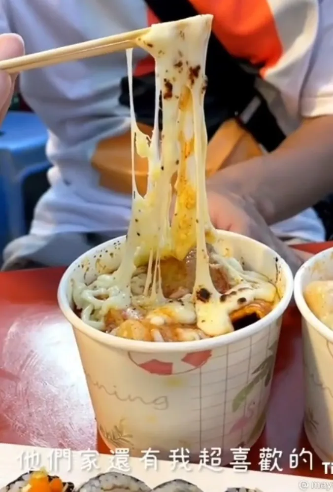 起司炙燒邪惡爆表。TikTok@maysun_boy 提供