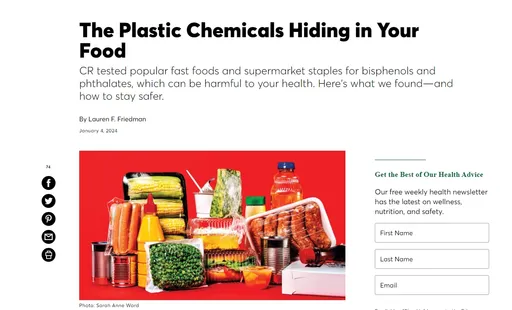 有你熟悉的品牌!美消費者組織抽驗85食品 幾乎全含塑化劑