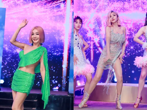 陳美鳳超辣造型再次撞臉Lisa 「性感地帶」游移危險邊緣