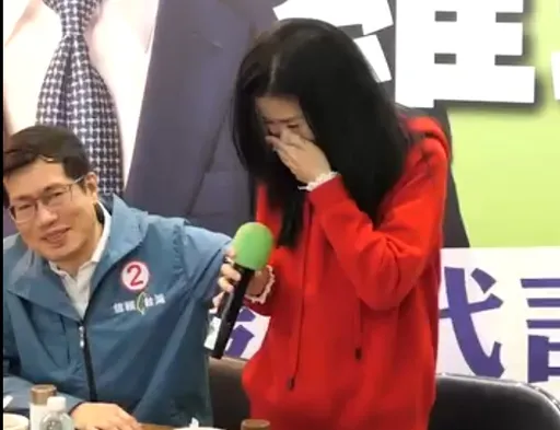 羅致政老婆哭了!夫捲性愛片風暴 現身力挺「我們坦蕩蕩」