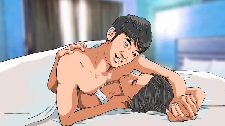 酷馬先生堅稱，他是基於「做功德」的心態，才會同意與美女貴婦「人肉捐精」。示意畫面。