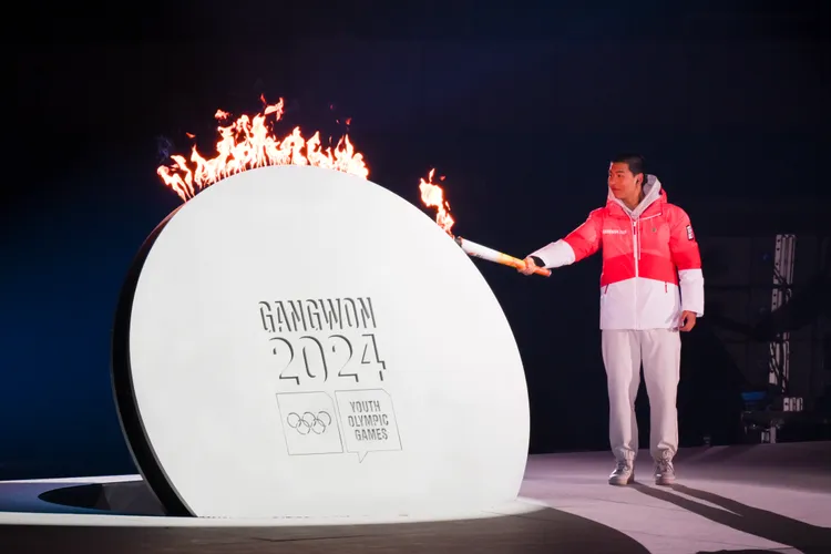 2024年江原冬季青年奧運今天開幕。新華社