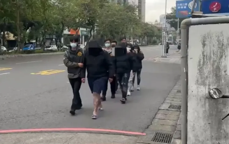 警方已追查涉案9人到案。翻攝畫面