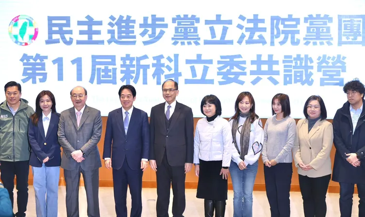 民進黨多名新科立委出席共識營。林林攝
