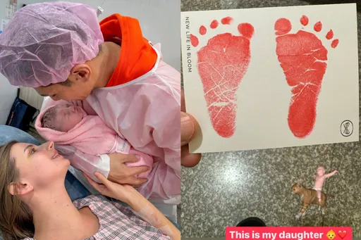 佳娜生了!3.6公斤「大眼長腿」混血娃曝光 祖雄嗨喊4個感謝