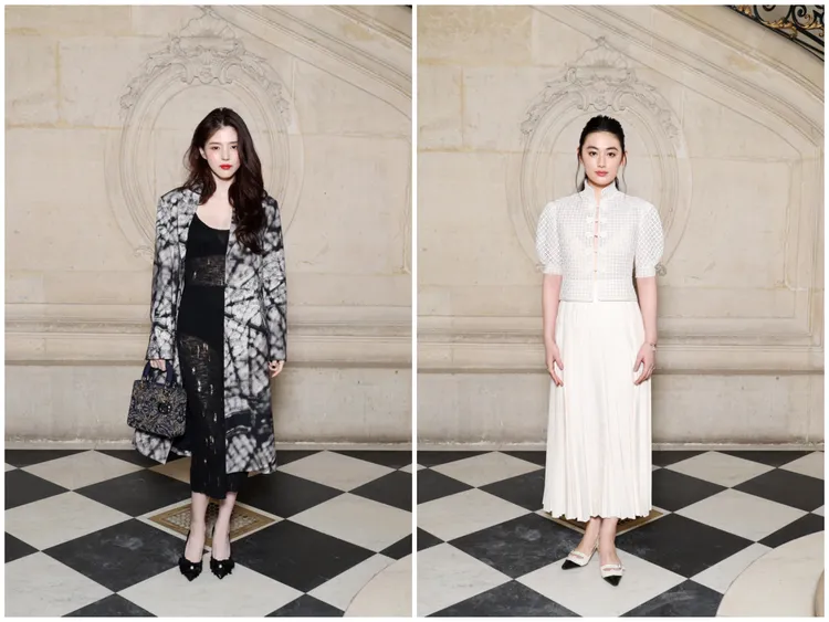 「最美小三」韓素希（左圖）與日本「新國民初戀」八木莉可子。品牌提供